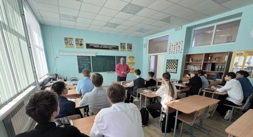 Сотрудники Филиала РГАИС в г. Пензе провели профориентационные мероприятия для школьников в СОШ № 1 г. Спасска